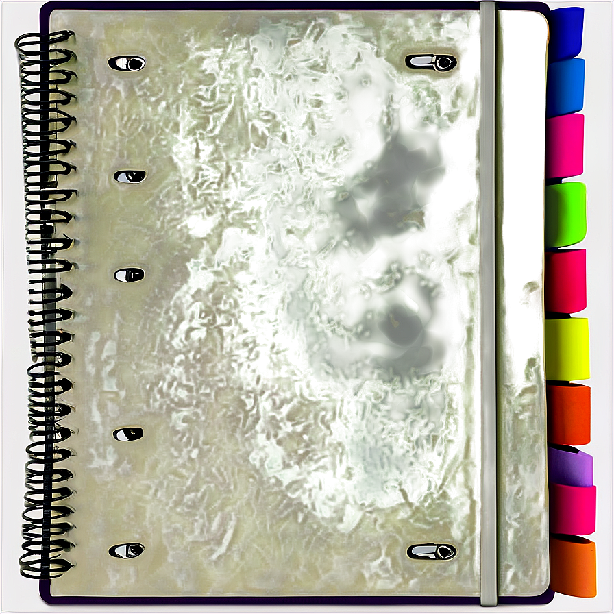Tabbed Notebook Png Wsi PNG image