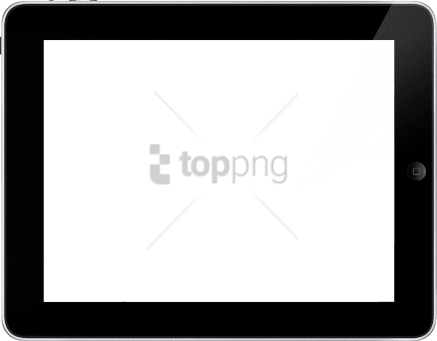Tablet Display Peel Effect PNG image