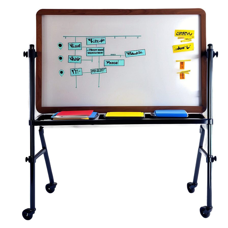 Tabletop Whiteboard Png 05252024 PNG image