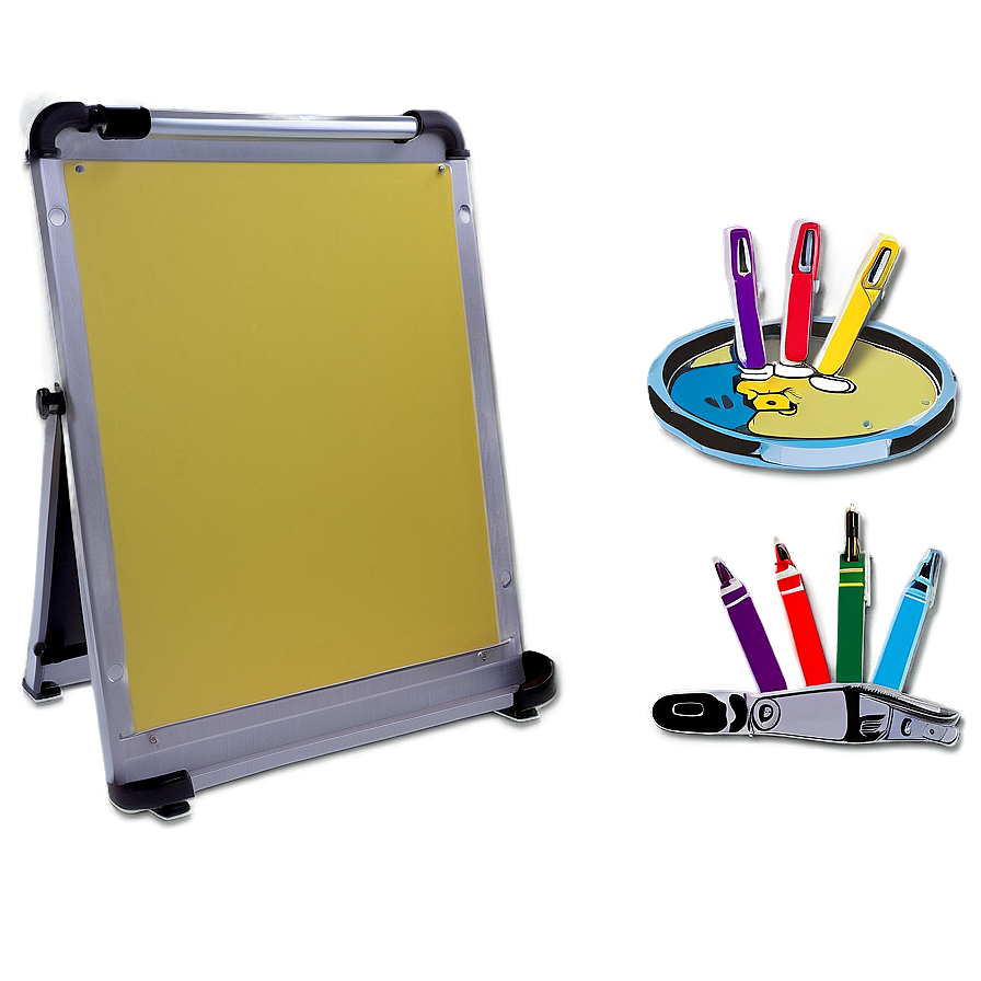 Tabletop Whiteboard Png 05252024 PNG image