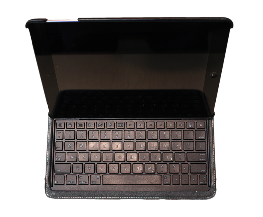 Tabletwith Keyboard Case PNG image