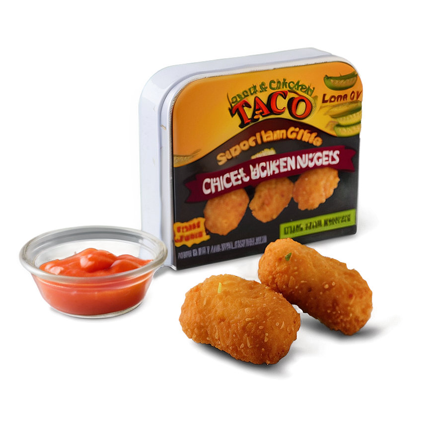 Taco Flavored Chicken Nuggets Png 88 PNG image