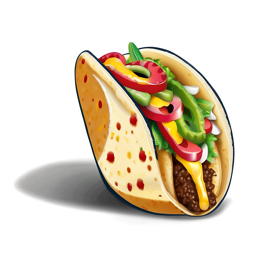 Taco Vector Clipart Png Ltq PNG image