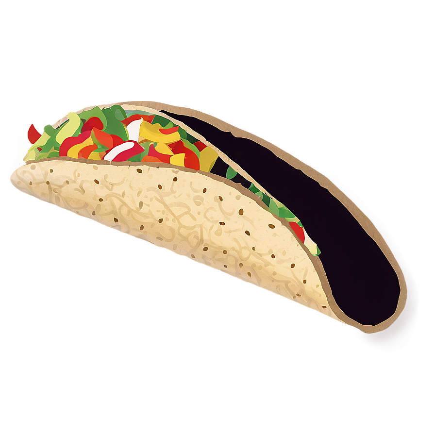 Taco Vector Clipart Png Vij83 PNG image