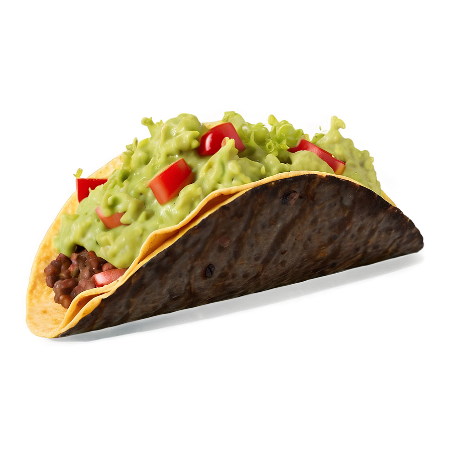 Taco With Guacamole Clipart Png 10 PNG image