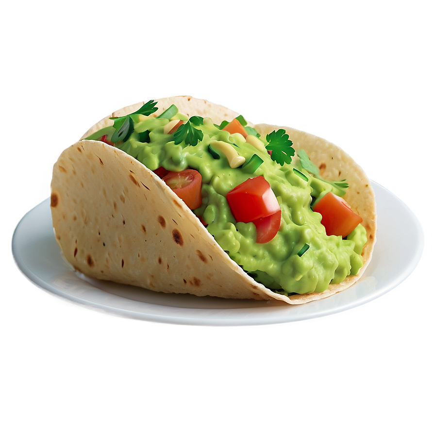 Taco With Guacamole Clipart Png 47 PNG image