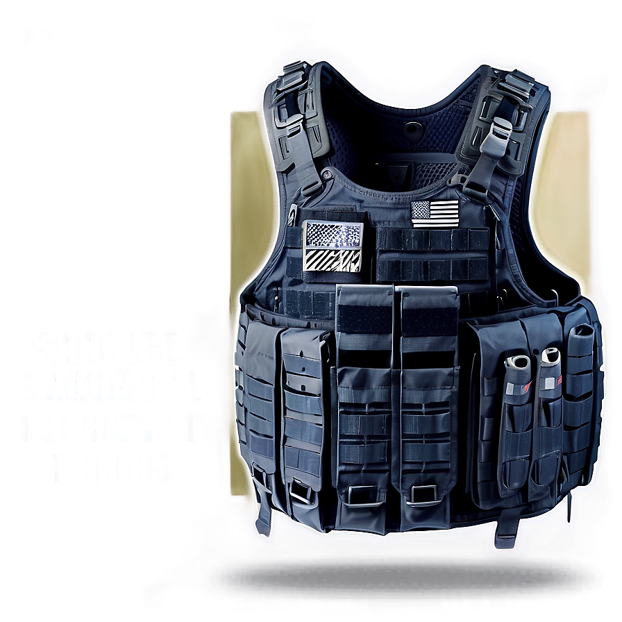 Tactical Armor Vest Png 06262024 PNG image