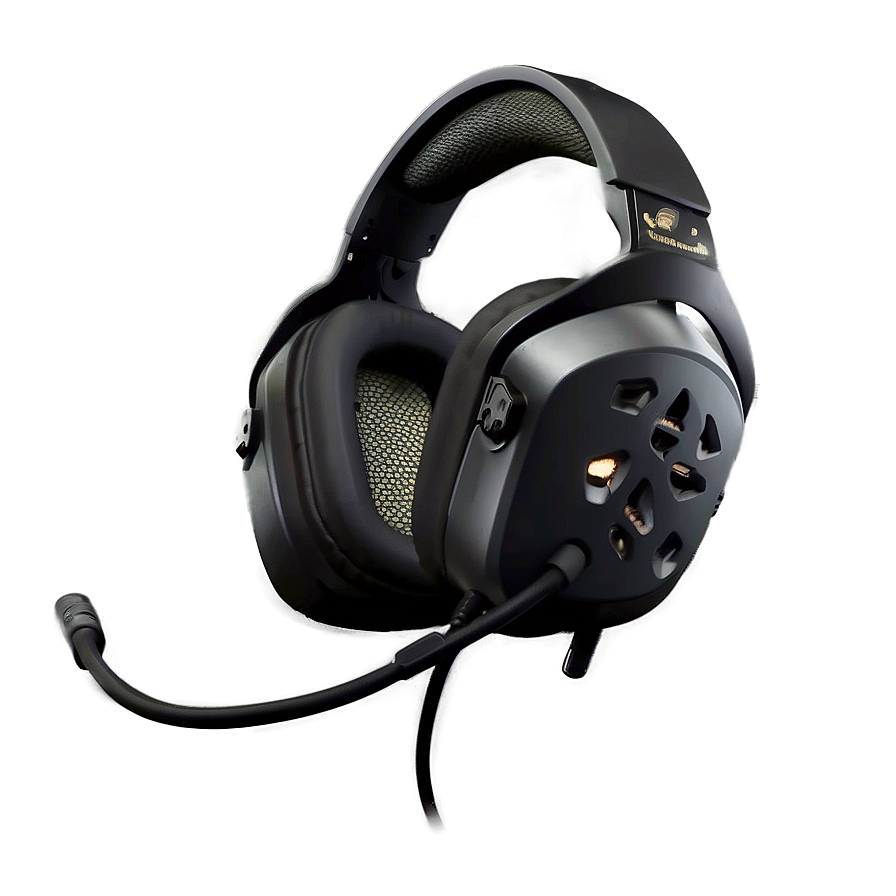 Tactical Gaming Headset Png Gen89 PNG image