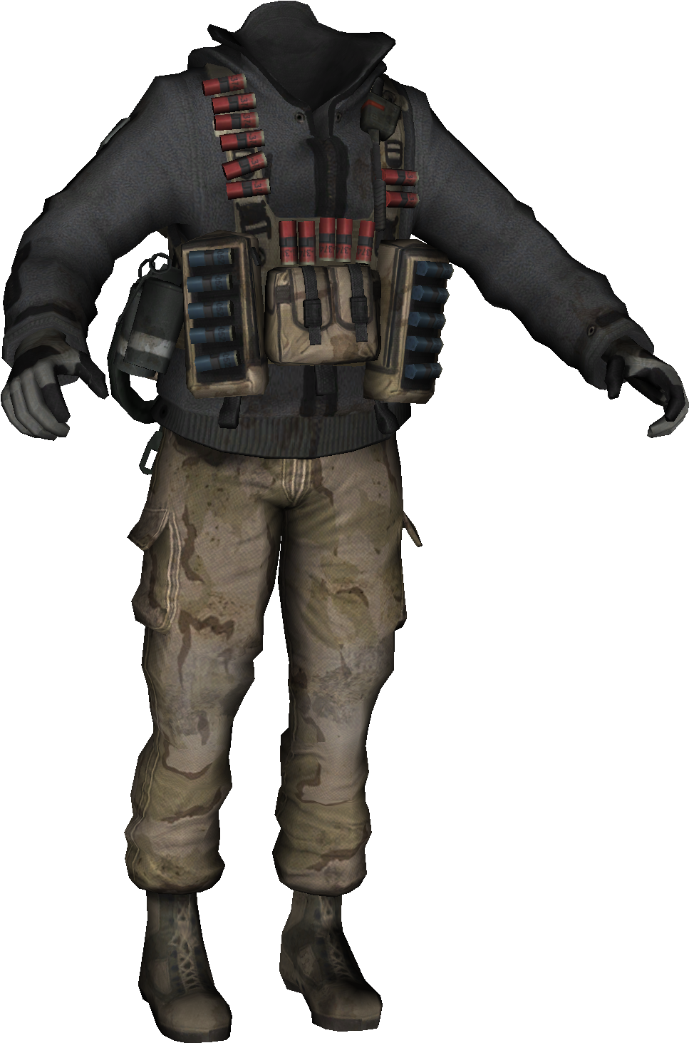 Tactical Gear Invisible Man PNG image