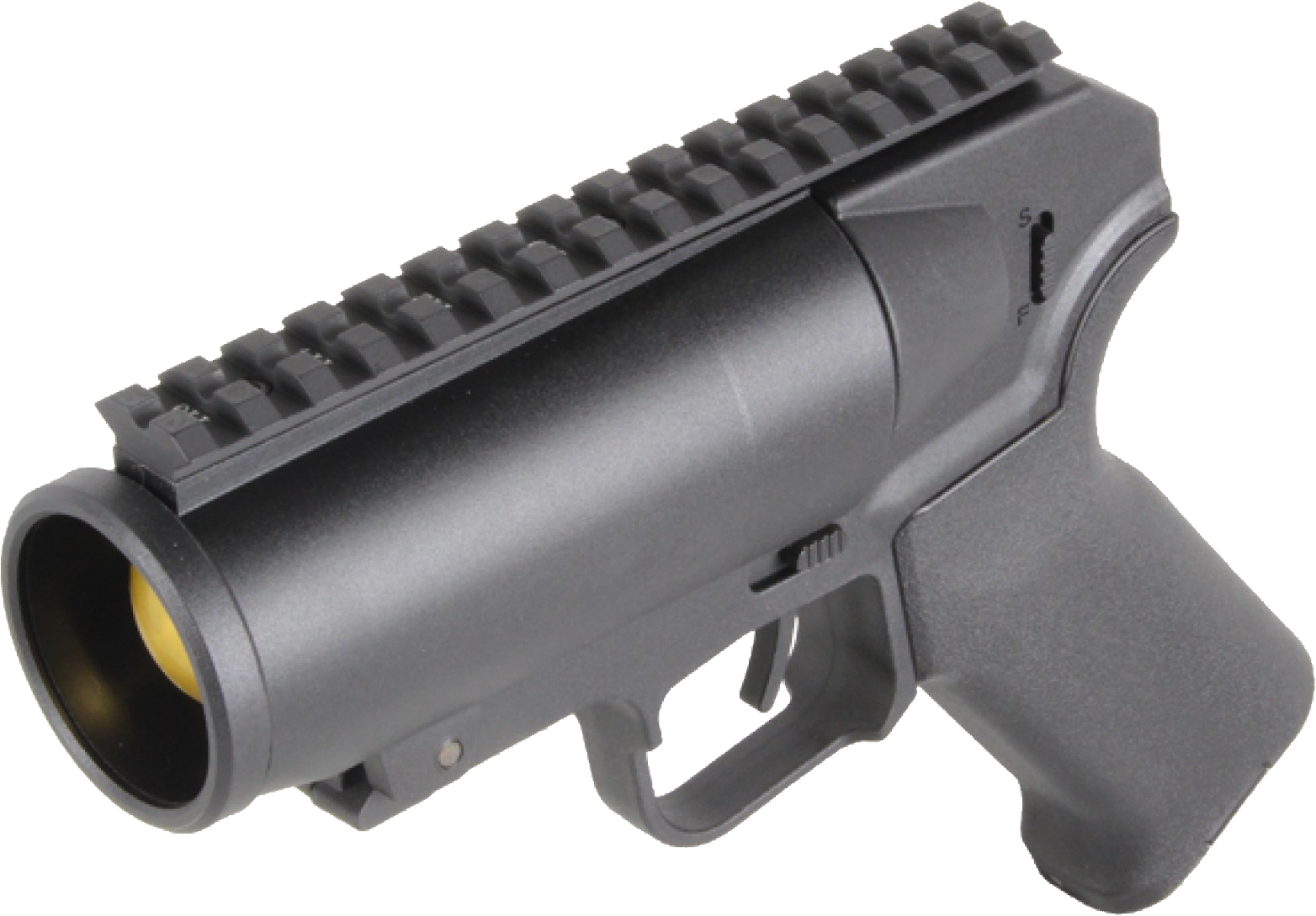 Tactical Grenade Launcher Profile PNG image