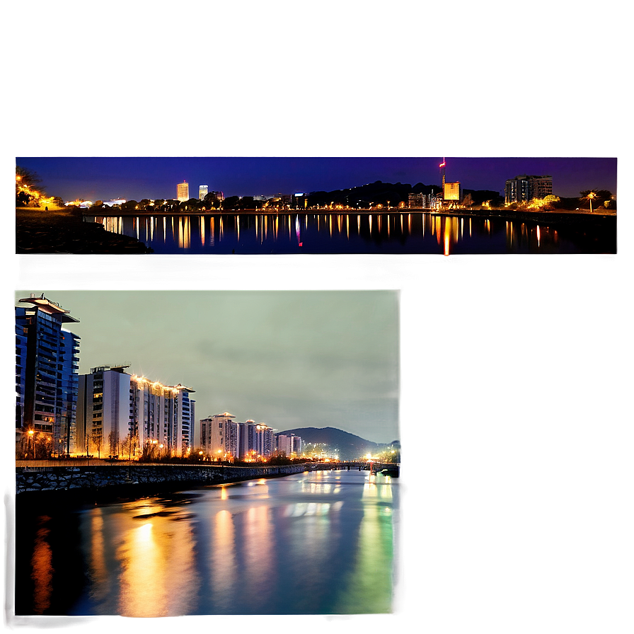 Taedong River Night View Png Hxv2 PNG image