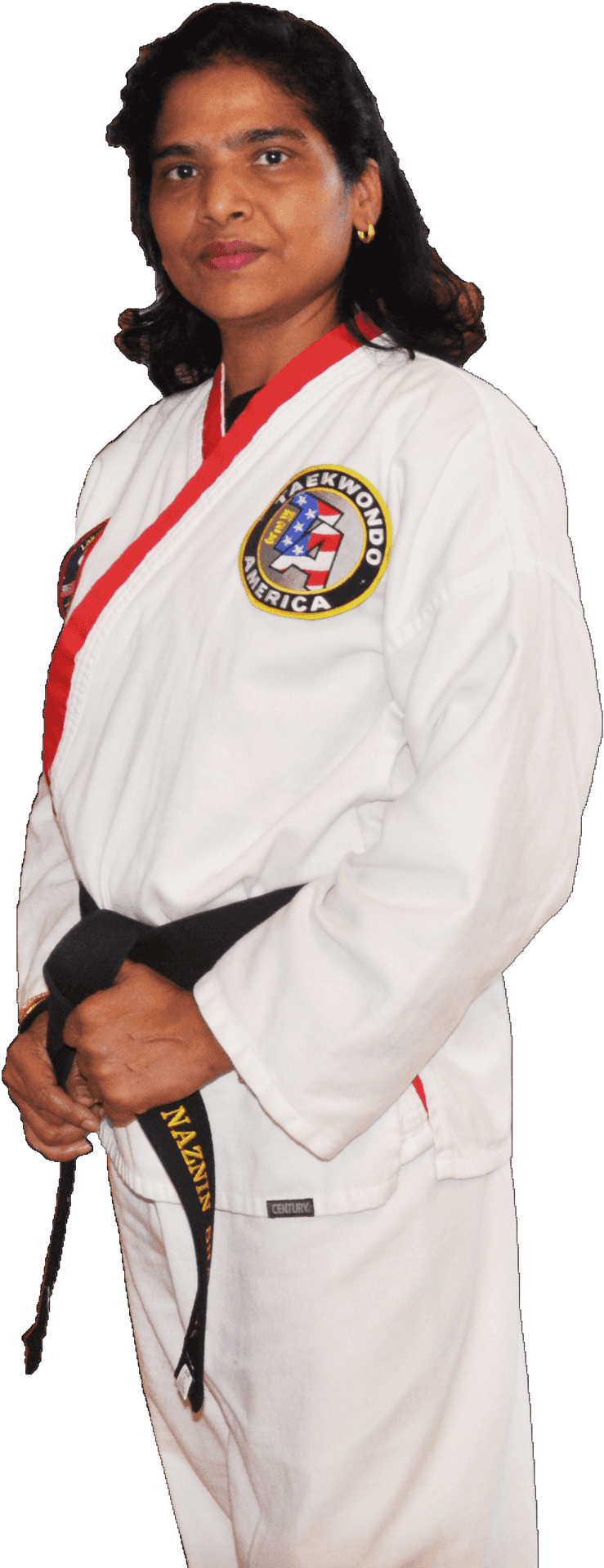 Taekwondo Black Belt Practitioner PNG image