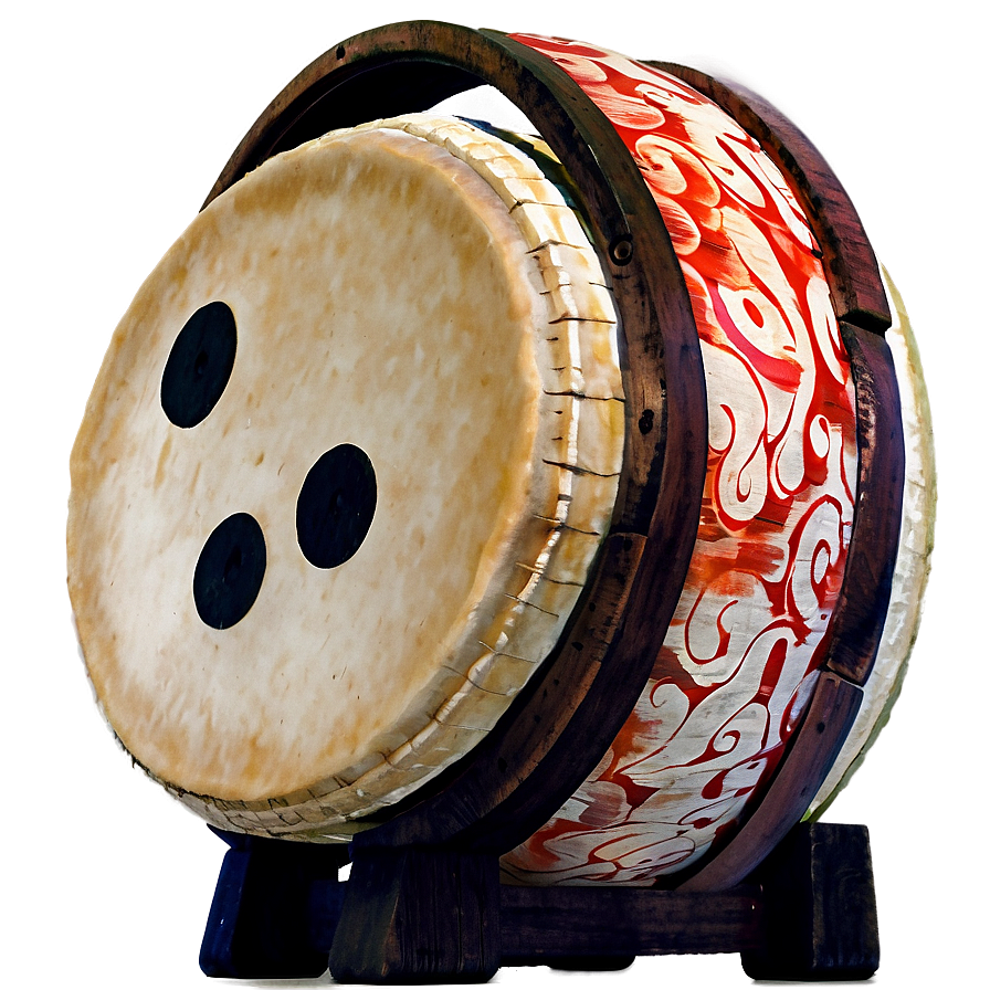 Taiko Drum Japanese Png Cdu PNG image
