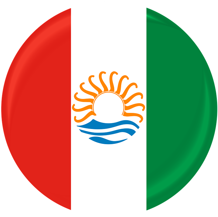 Tajikistan National Flag Graphic PNG image