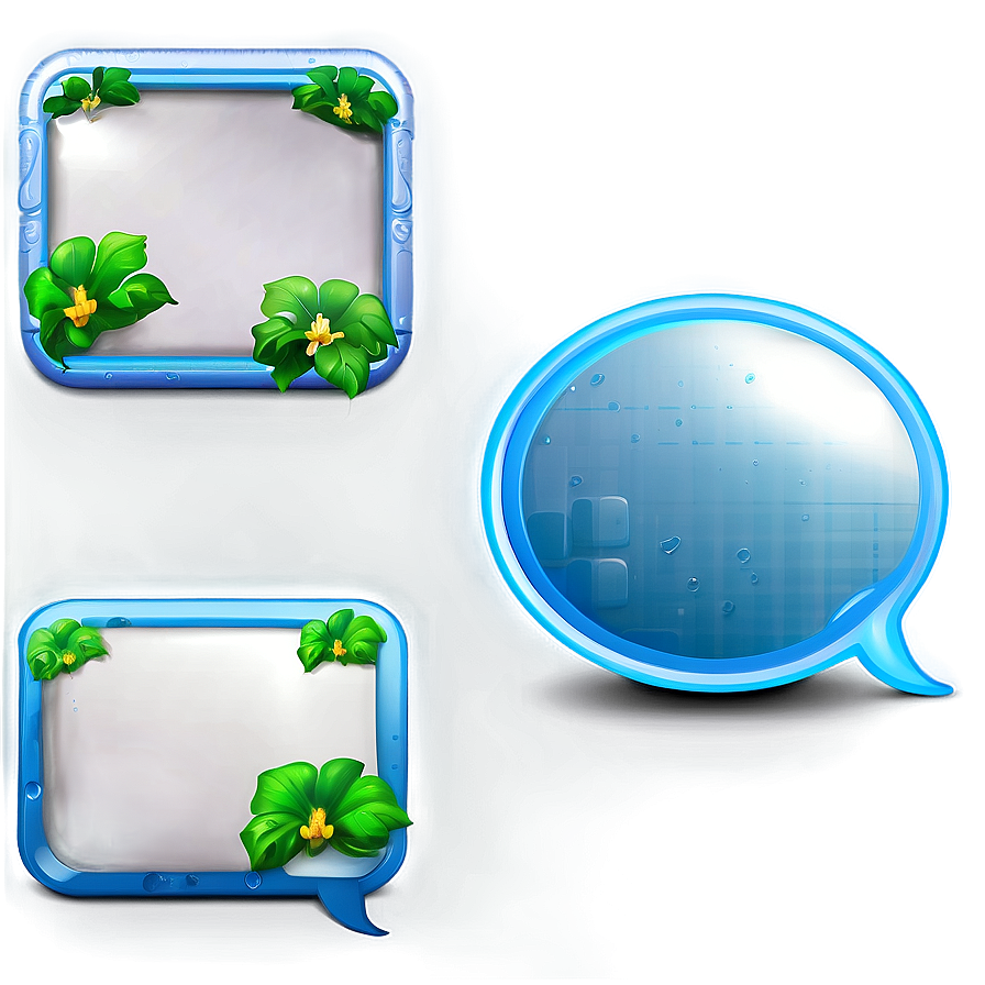 Talk Bubble Banner Png 86 PNG image