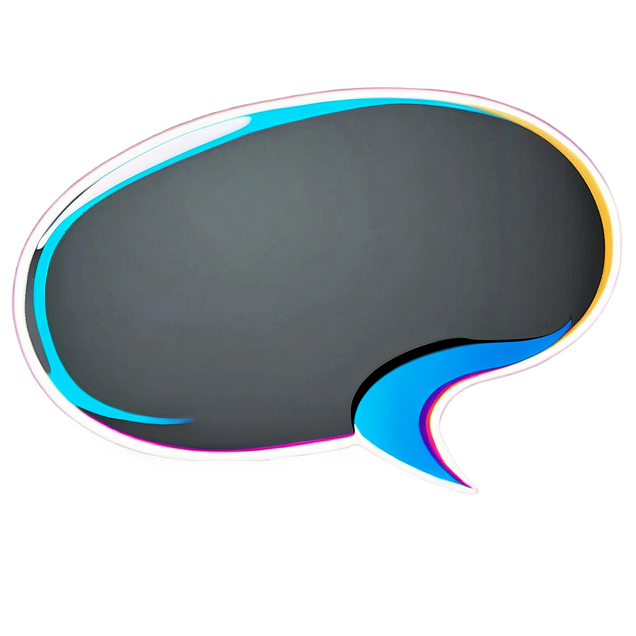 Talk Bubble C PNG image