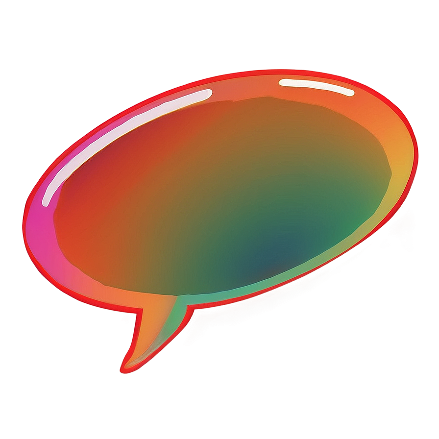 Talk Bubble Set Png 06122024 PNG image