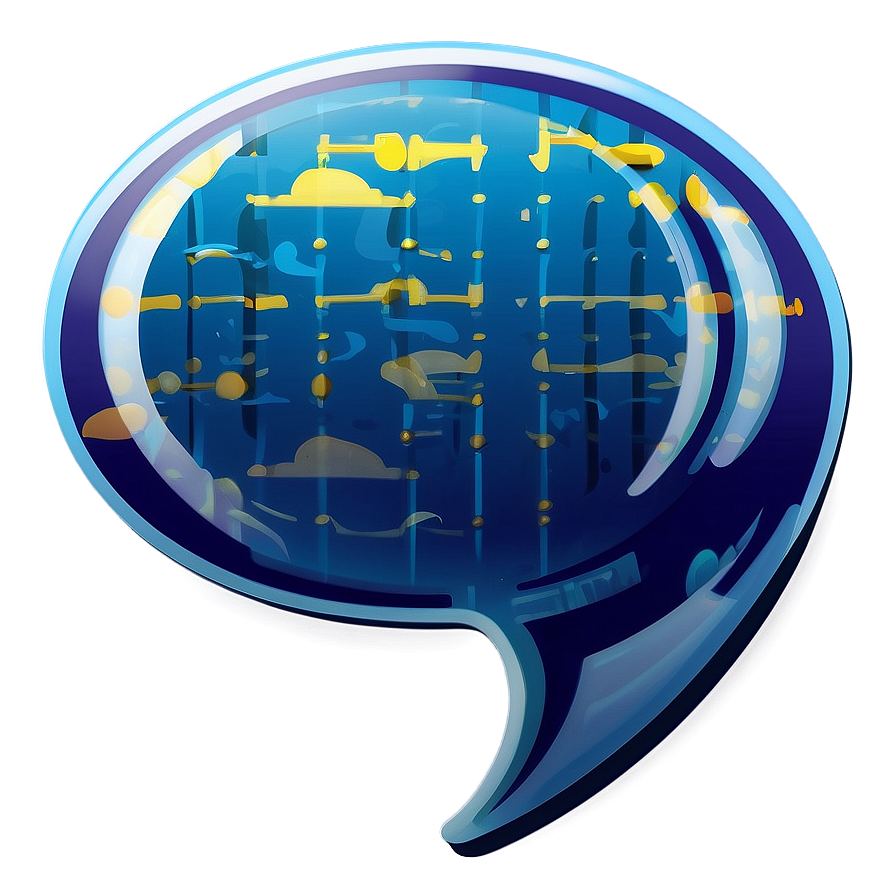 Talk Bubble Sticker Png 06122024 PNG image