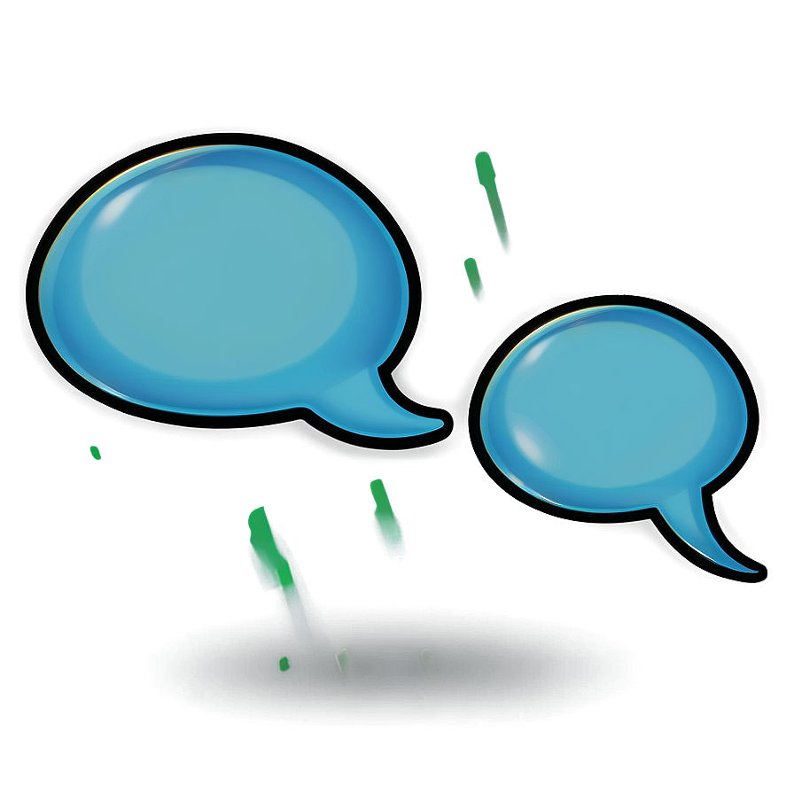 Talk Bubble With Shadow Png 70 PNG image