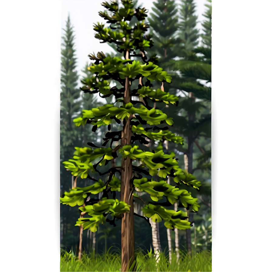 Tall Pine Trees Png Sfr PNG image