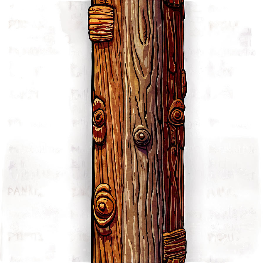 Tall Wooden Post Png 87 PNG image