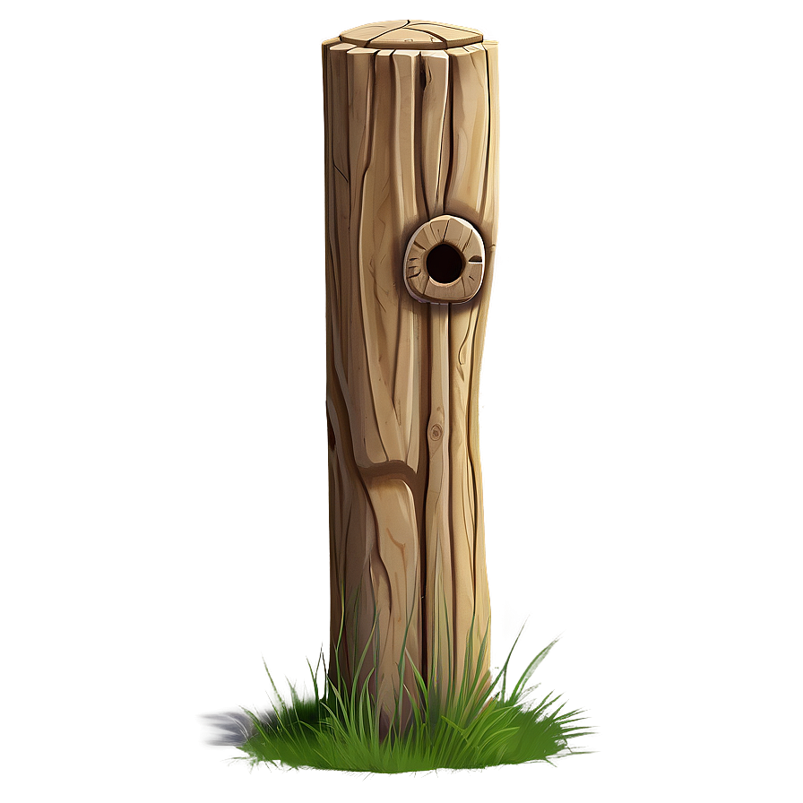 Tall Wooden Post Png Fjo63 PNG image