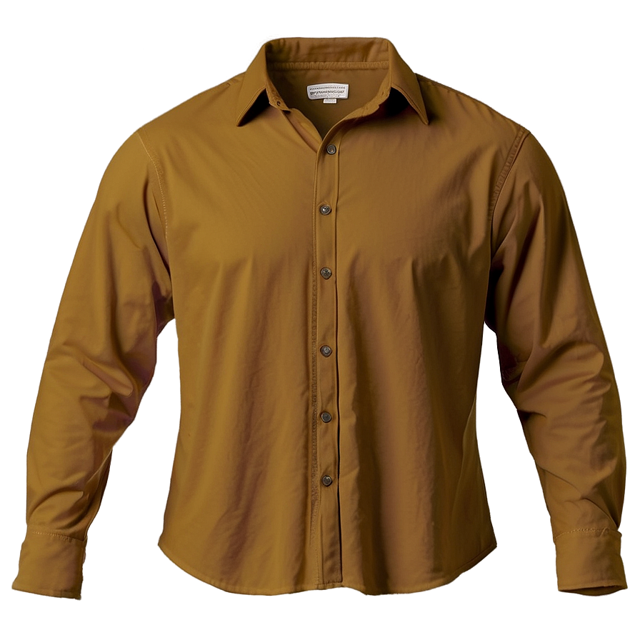 Tan Blank Shirt Png 06272024 PNG image