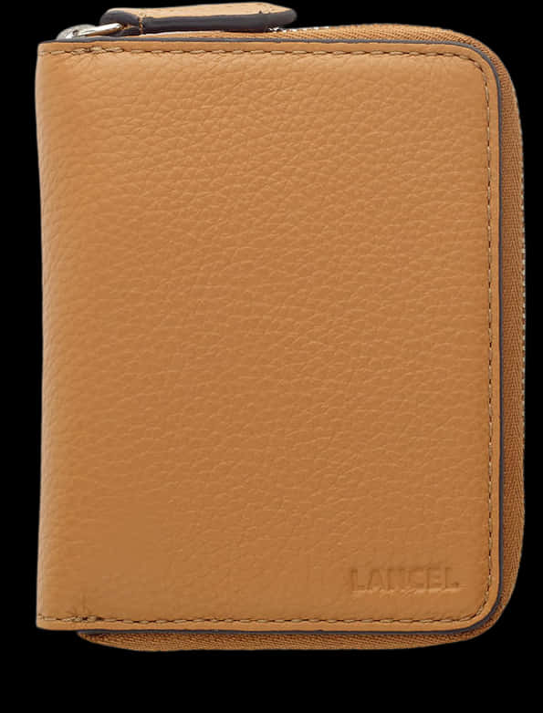 Tan Leather Wallet Product Image PNG image