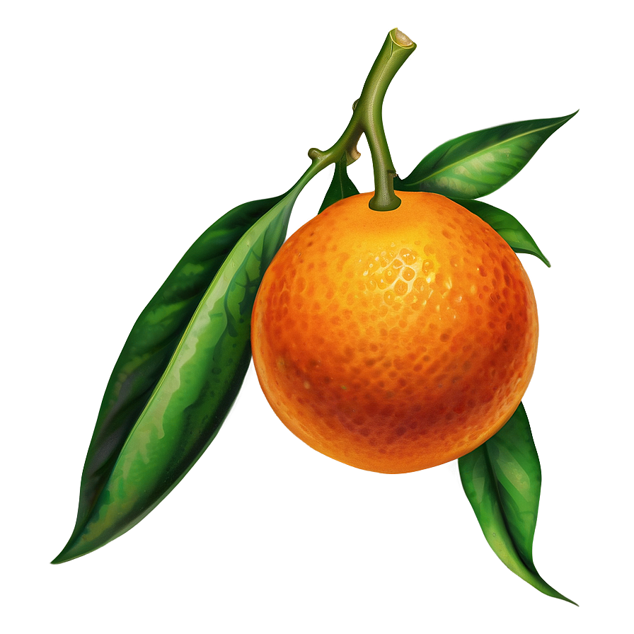 Tangerine Artistic Png Rcu PNG image