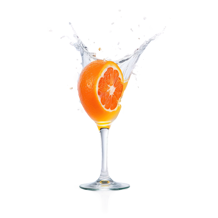 Tangerine Juice Splash Png 68 PNG image