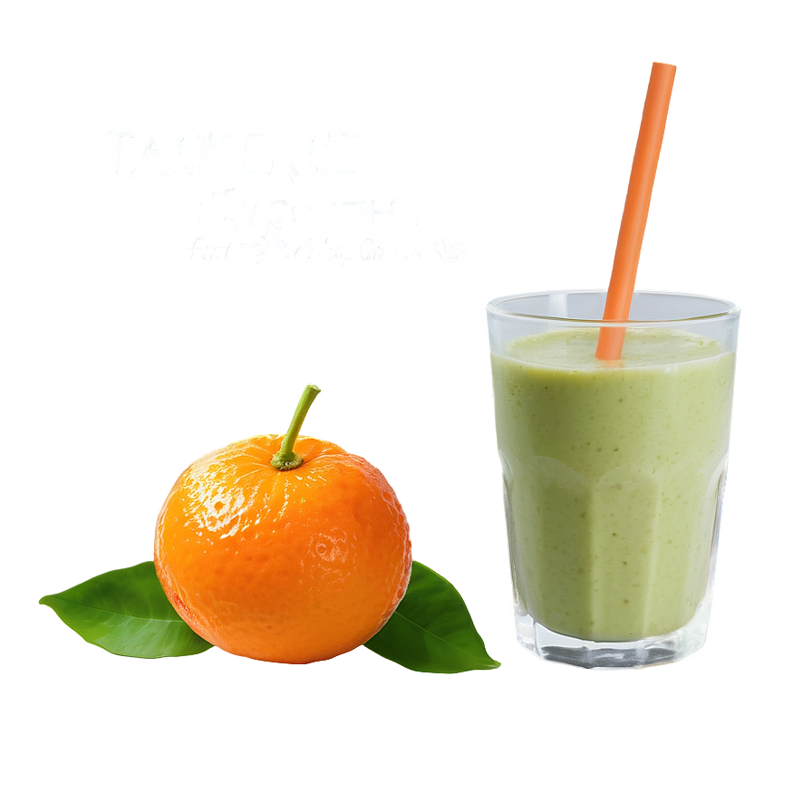 Tangerine Smoothie Png Pkk39 PNG image