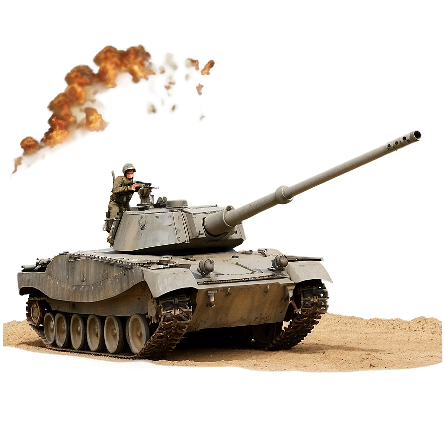 Tank Battle Scene Png Tev PNG image