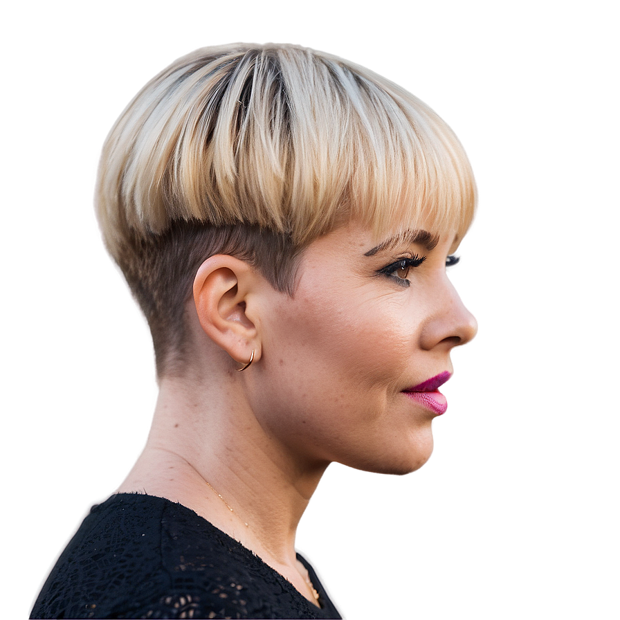 Tapered Karen Haircut Png 06212024 PNG image