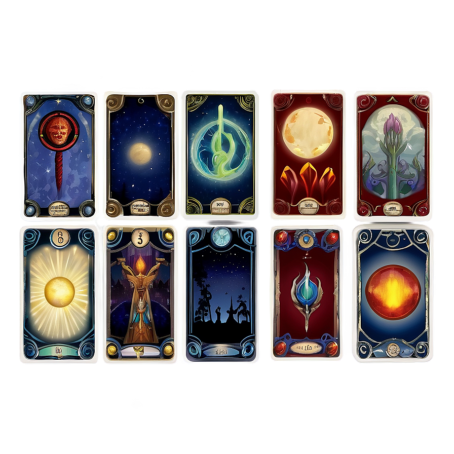 Tarot Card Elements Png 06202024 PNG image