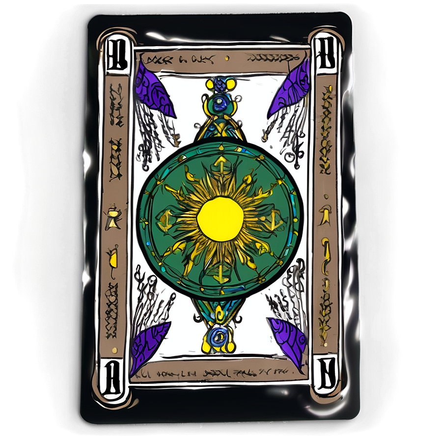 Tarot Card Elements Png Oup PNG image