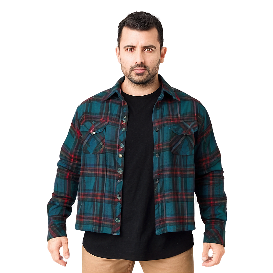 Tartan Flannel Look Png 06212024 PNG image