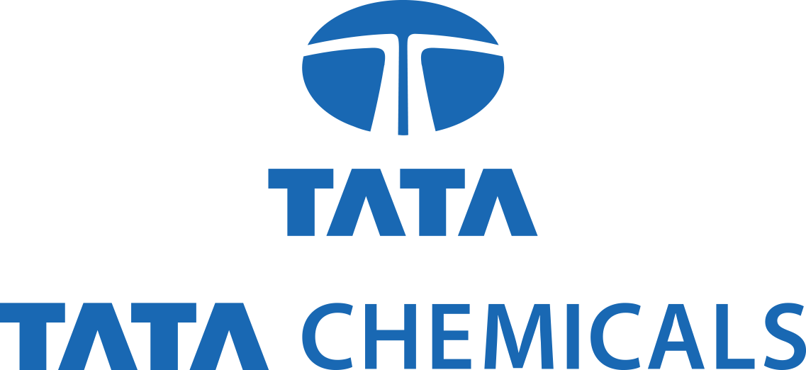 Tata Chemicals Logo Blue Background PNG image