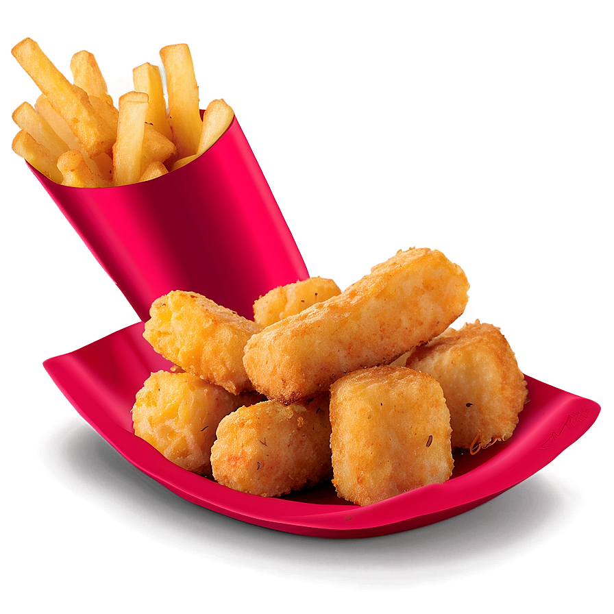 Tater Tots Fries Png Obv60 PNG image