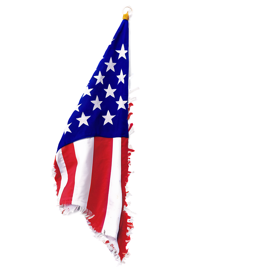 Tattered American Flag Png 06282024 PNG image