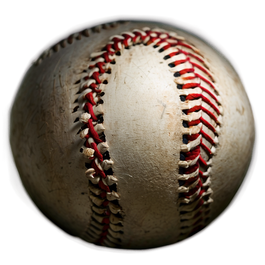 Tattered Baseball Image Png 06282024 PNG image