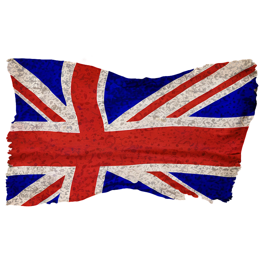 Tattered Union Jack Flag Png 06282024 PNG image