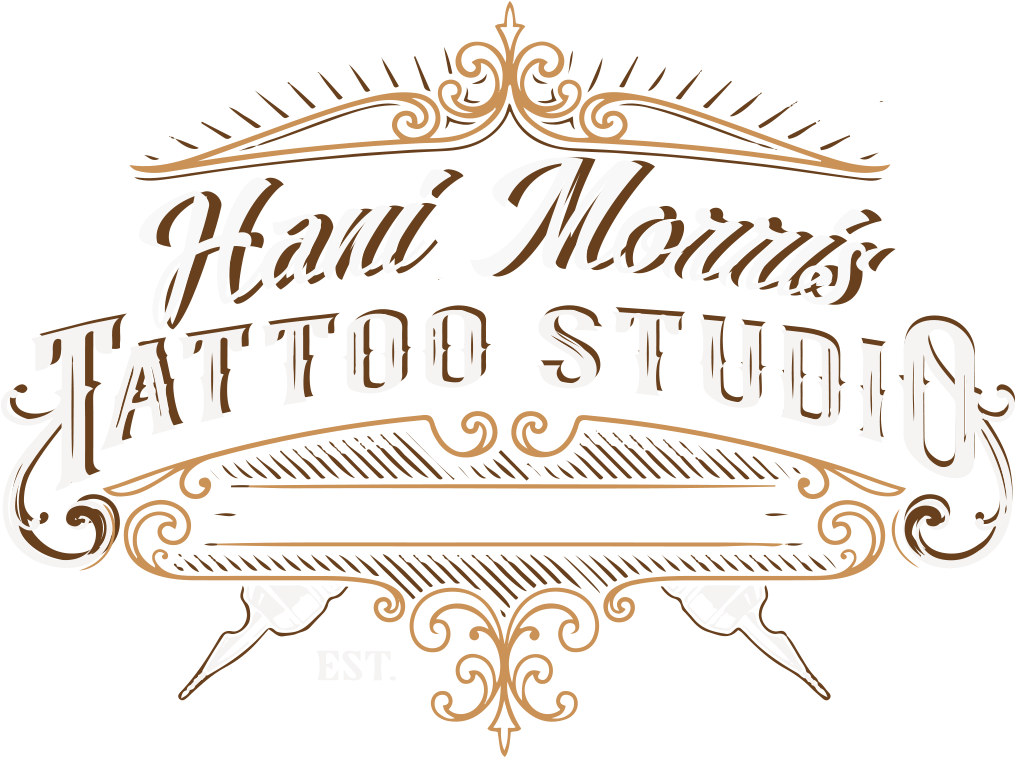 Tattoo Studio Vintage Logo Design PNG image