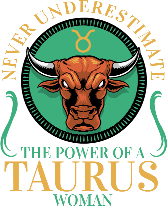 Taurus Woman Power Graphic PNG image