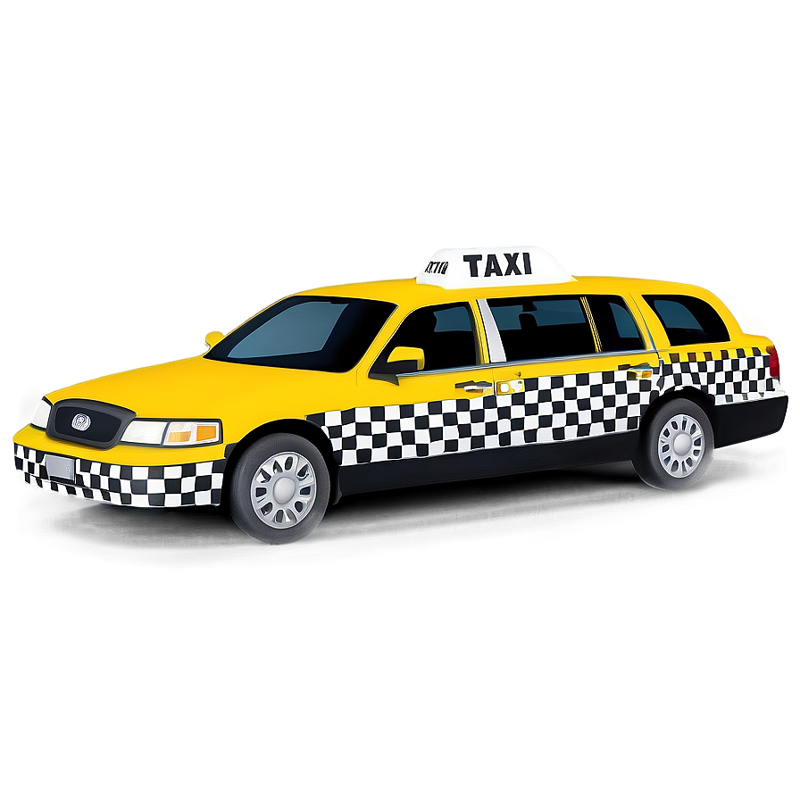 Taxi Cars Png 05242024 PNG image