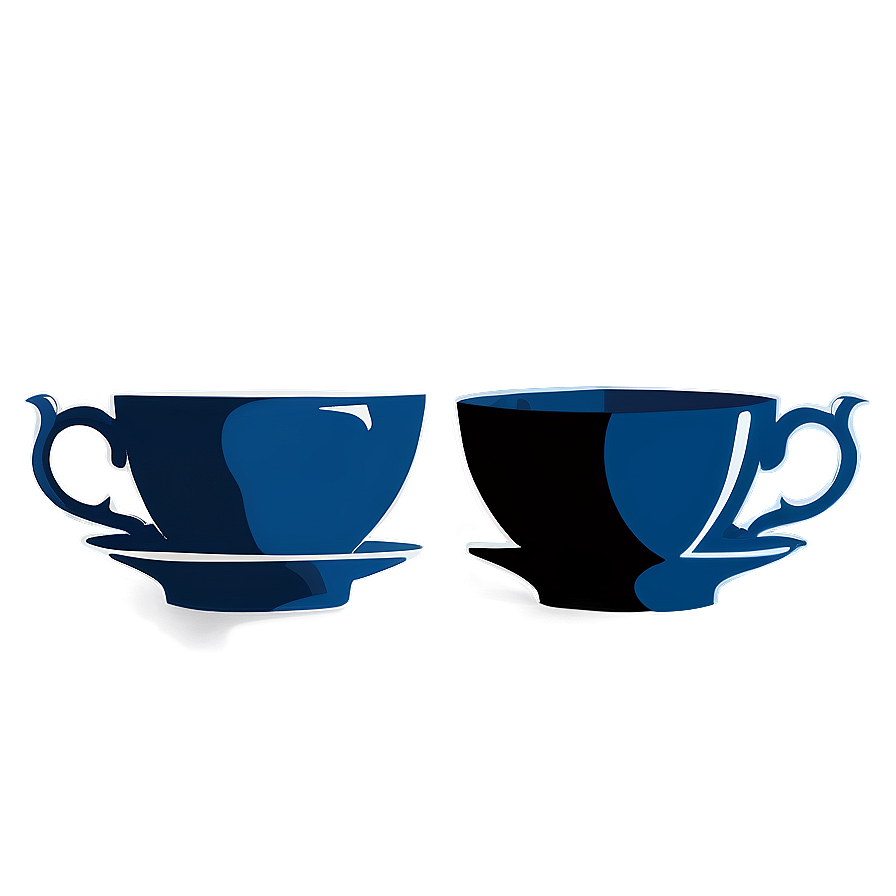 Tea Cup Silhouette Png 05252024 PNG image