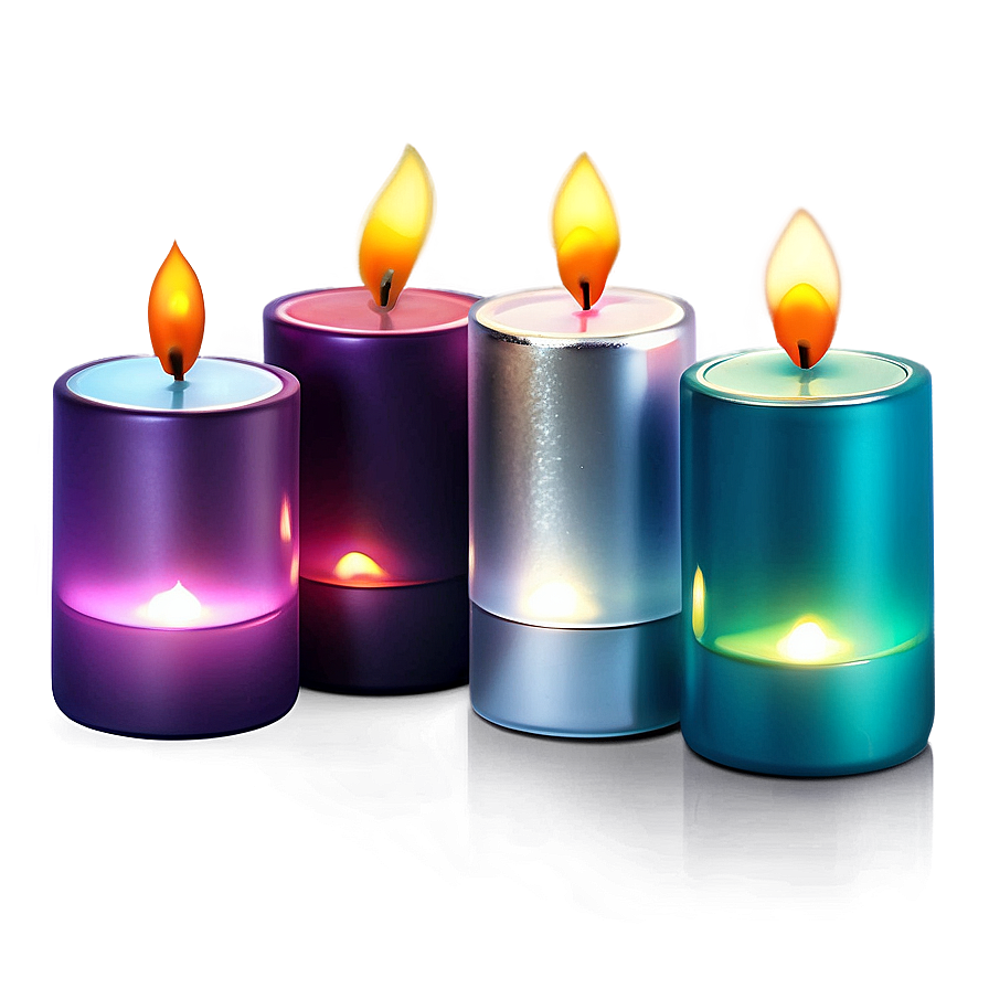 Tea Light Candle Set Png 57 PNG image