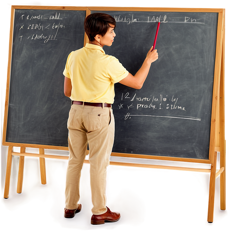 Teacher With Pointer Png 06242024 PNG image