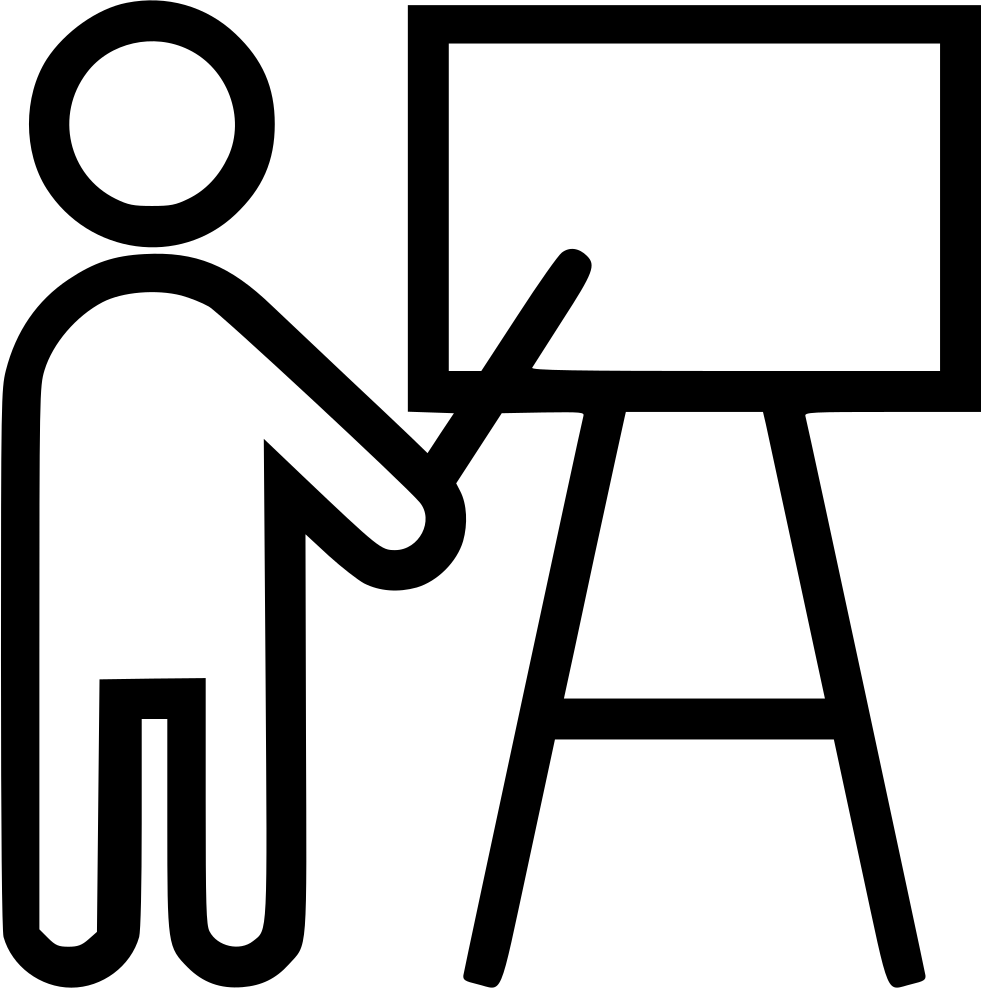 Teaching Presentation Icon PNG image