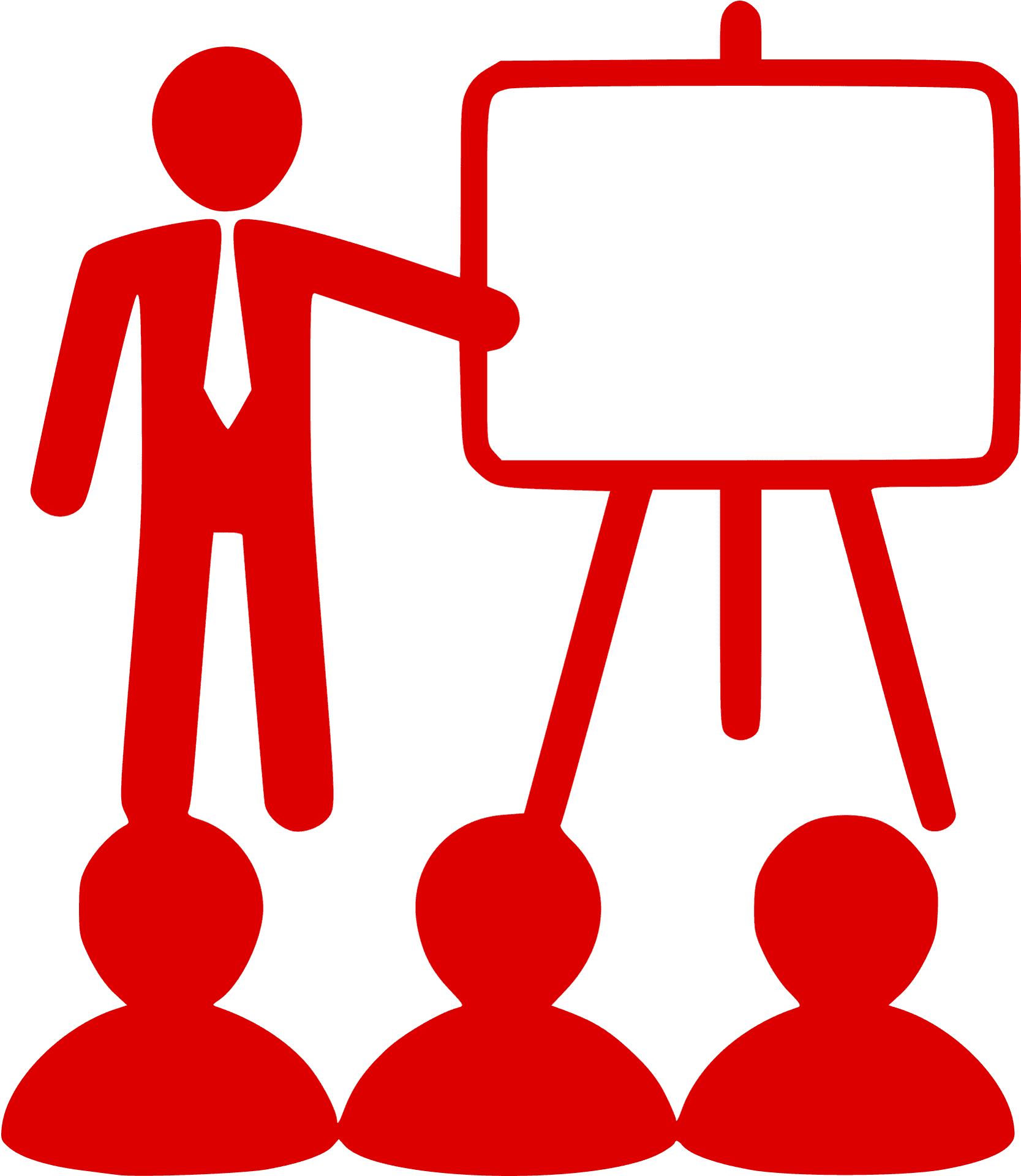 Teaching Presentation Icon PNG image