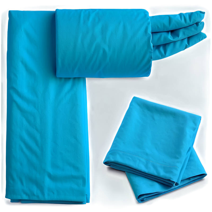 Teal Bed Sheet Png Hvm PNG image